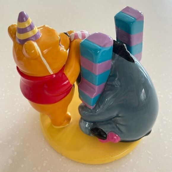 Disney China eeyore and piglet 4 figurine - Picture 3 of 6
